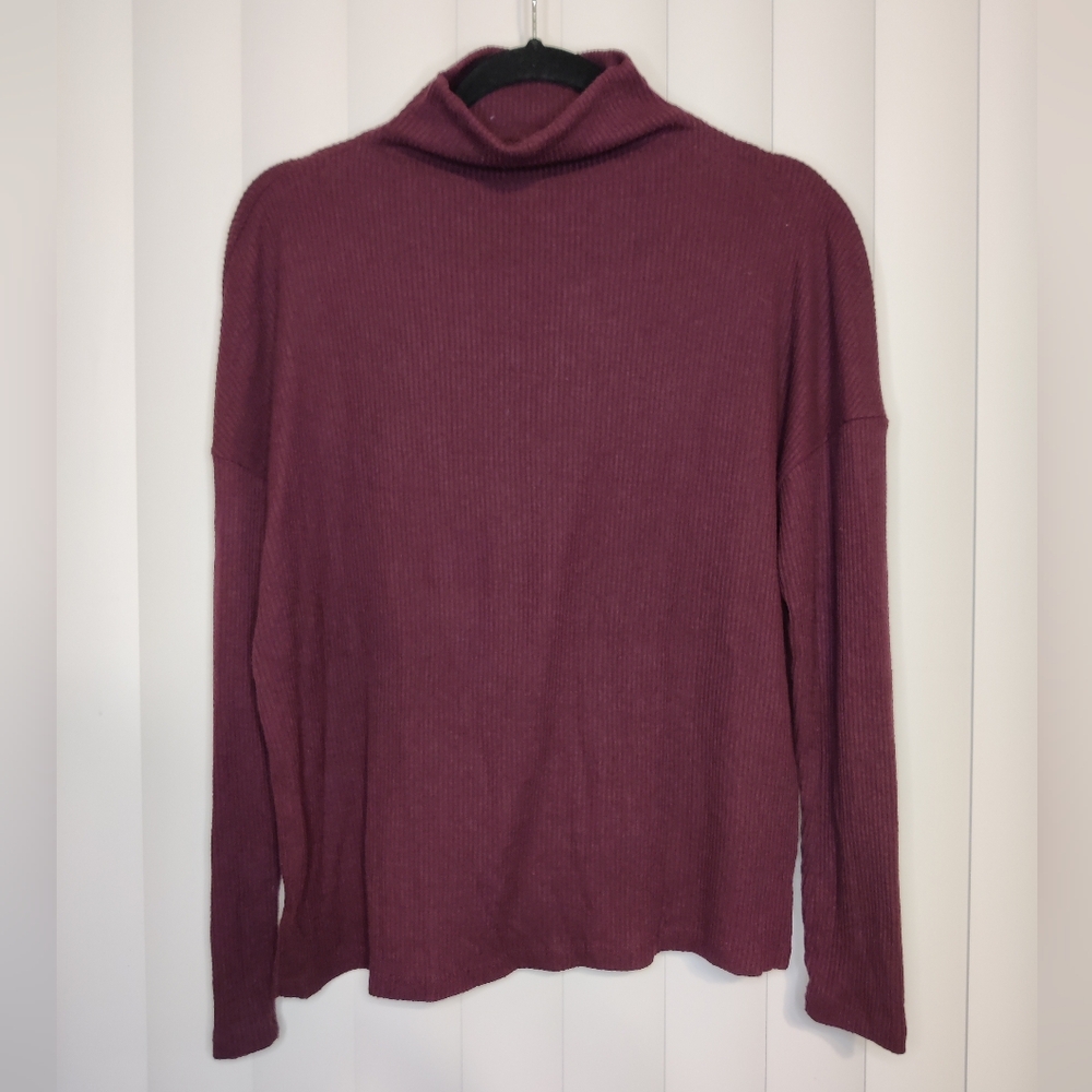 A new day burgundy long sleeve shirt size M - Picture 1 of 3